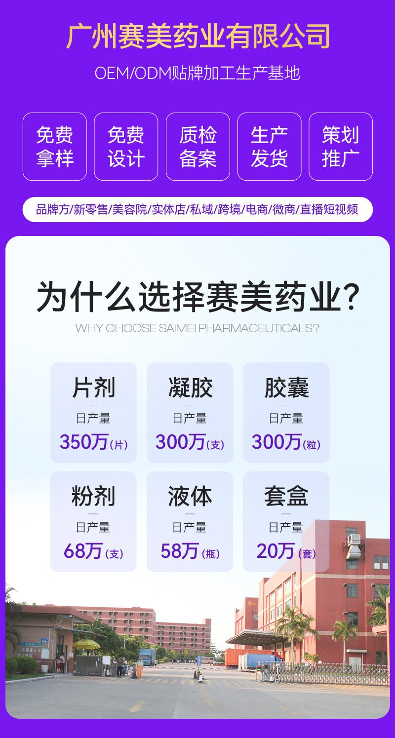 OEM代加工定制苦参妇科凝胶贴牌厂家女性私密处保养妇科抑菌凝胶 买过的店