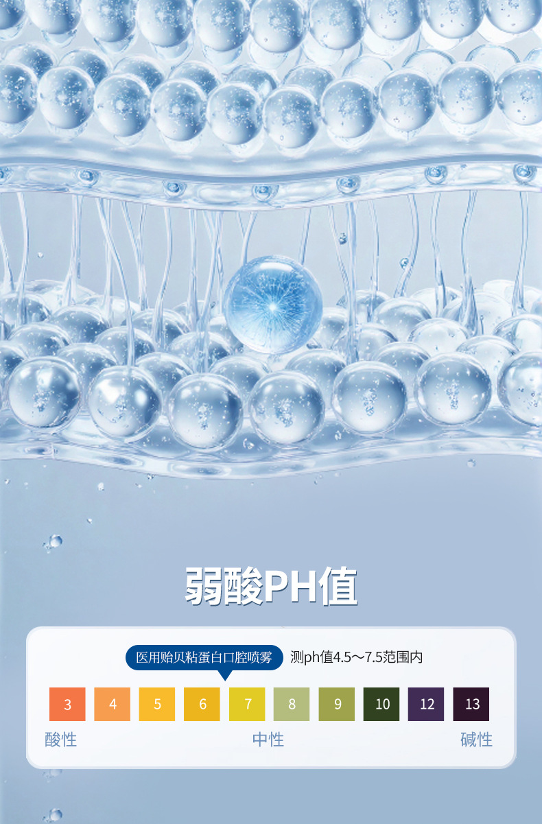 二类医疗器械 医用贻贝粘蛋白口腔喷雾保护层缓解疼痛OEM代工定制