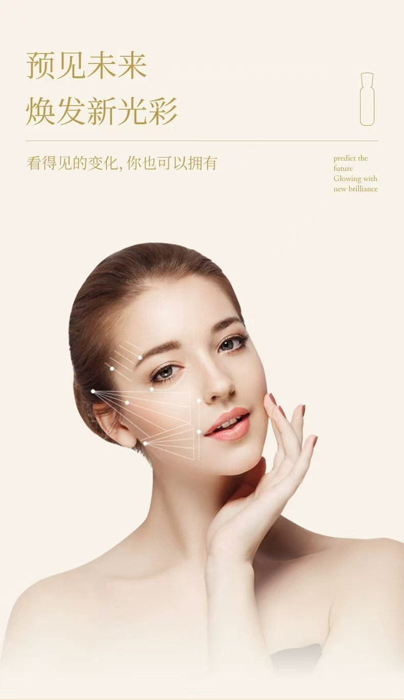 保湿精华水玻色因抗皱套盒六件套深层补水滋养护肤品焕颜紧致套装