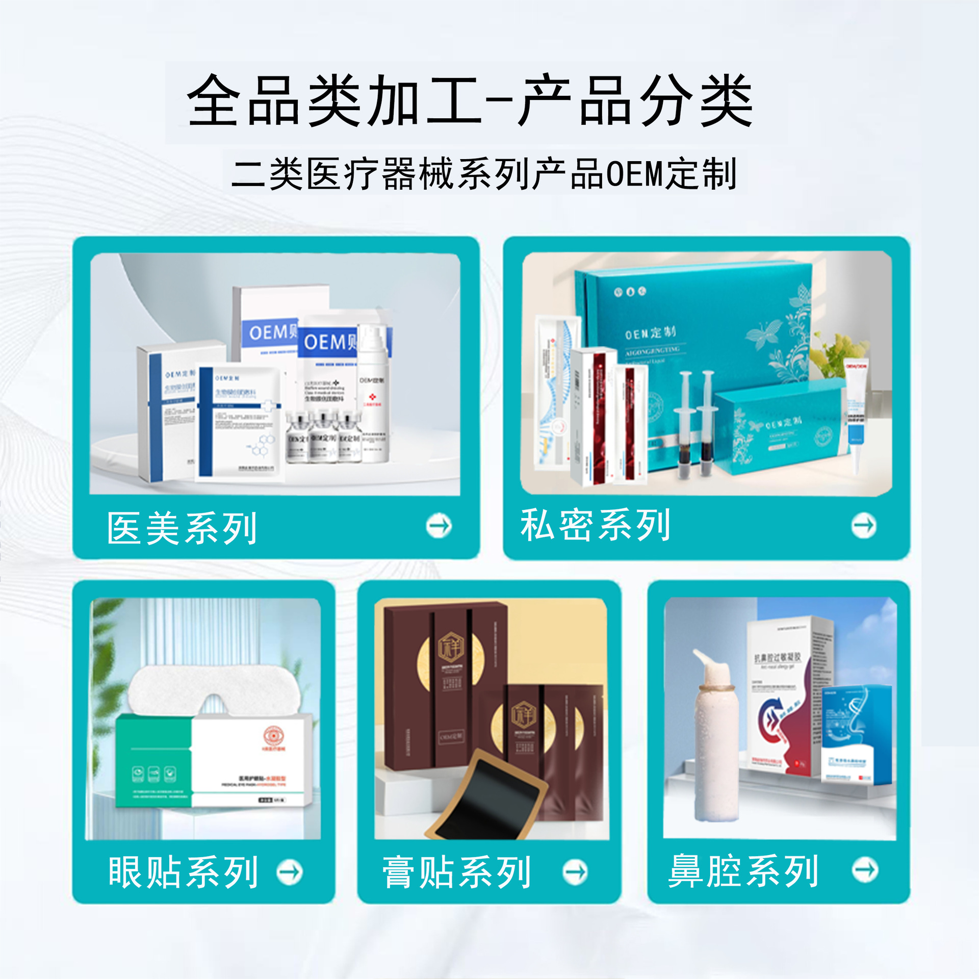 械字号代工产品