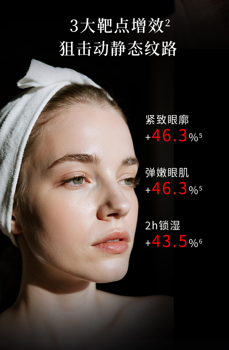百肽直补嫩提眼霜OEM紧致抗皱紧致眼霜滋润改善眼袋眼圈代工定制