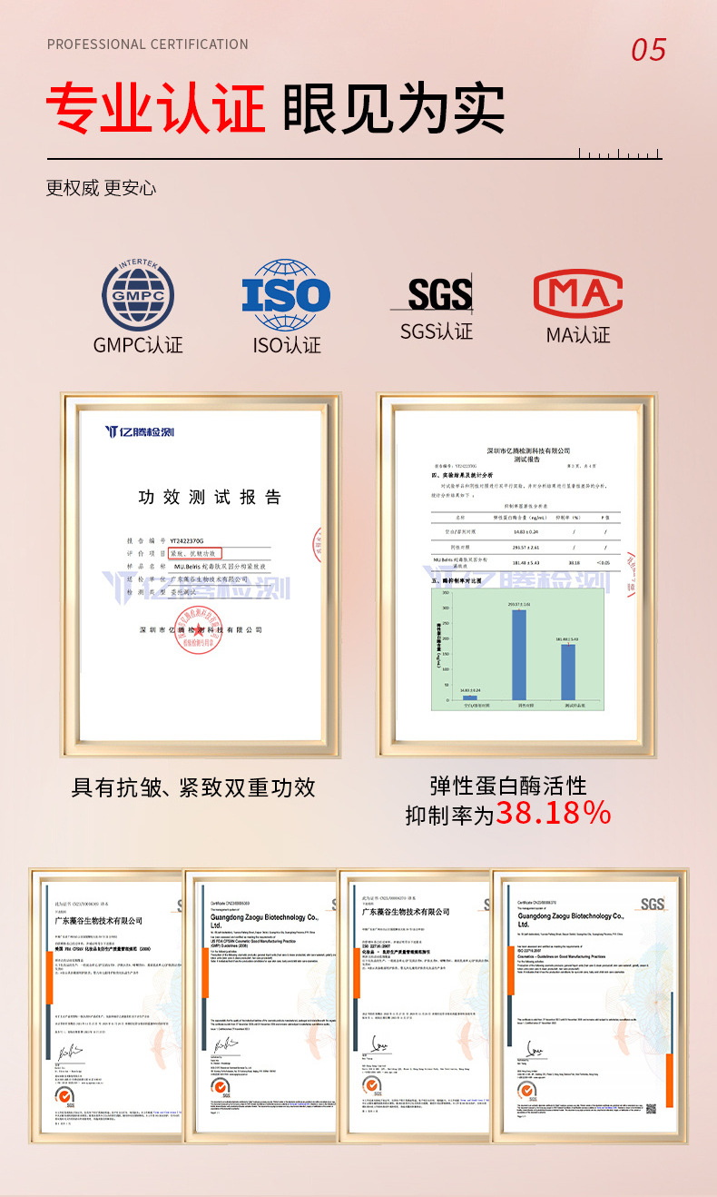 蛇毒肽紧致精华液oem院线护肤品抗皱淡纹保湿套盒贴牌代加工补水